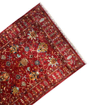 Roter Khorjin Teppich 204x155 cm - German Carpet Shop