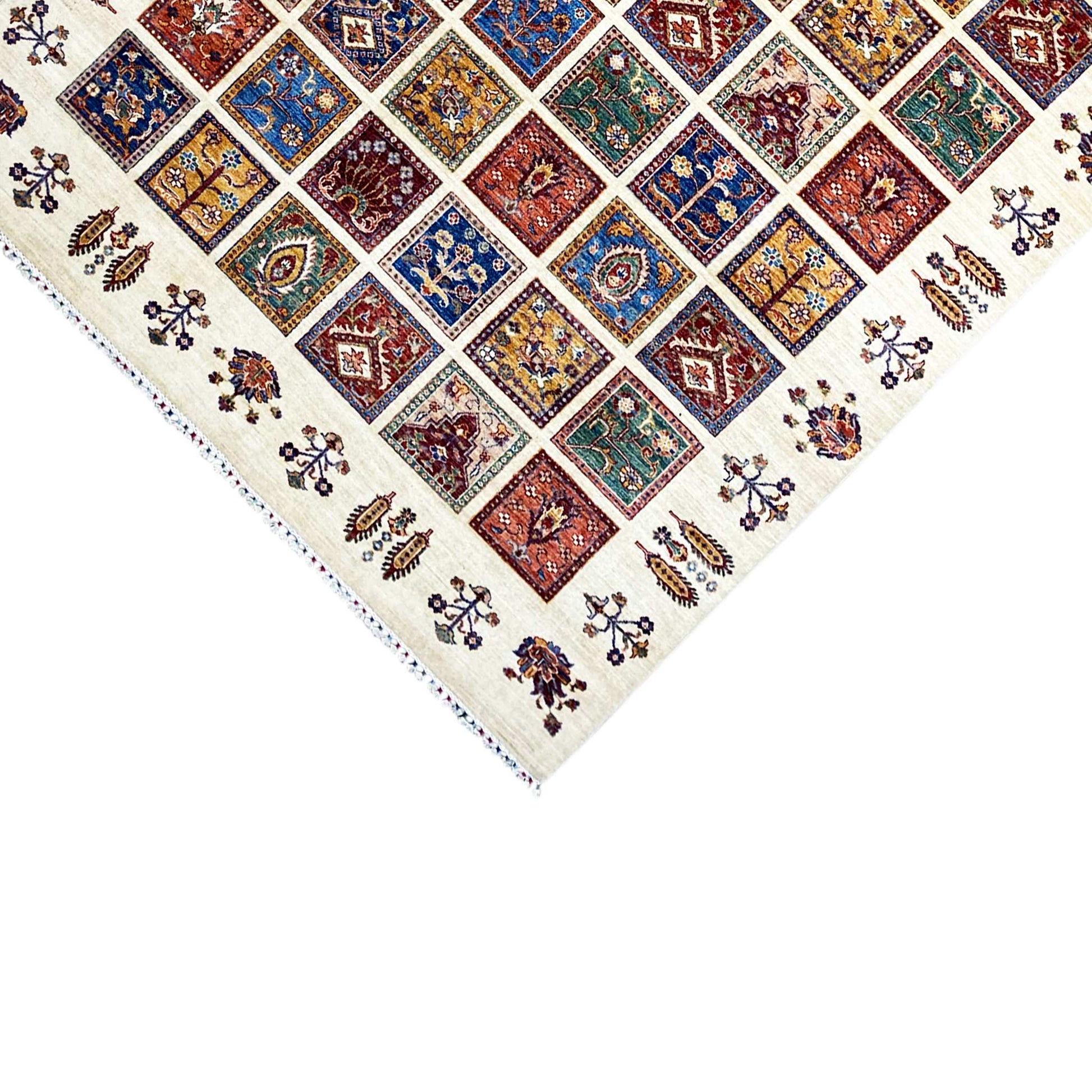 Handgeknüpfter Ziegler Khorjin Wollteppich, 306x213 cm - German Carpet Shop