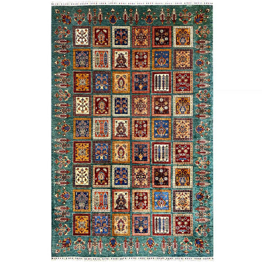  Afghanischer Ziegler Khorjin Teppich, 312x214 cm - Premium Afghanistan Ziegler Khorjin Teppiche from German Carpet Shop - Just €2099! Shop now at German Carpet Shop