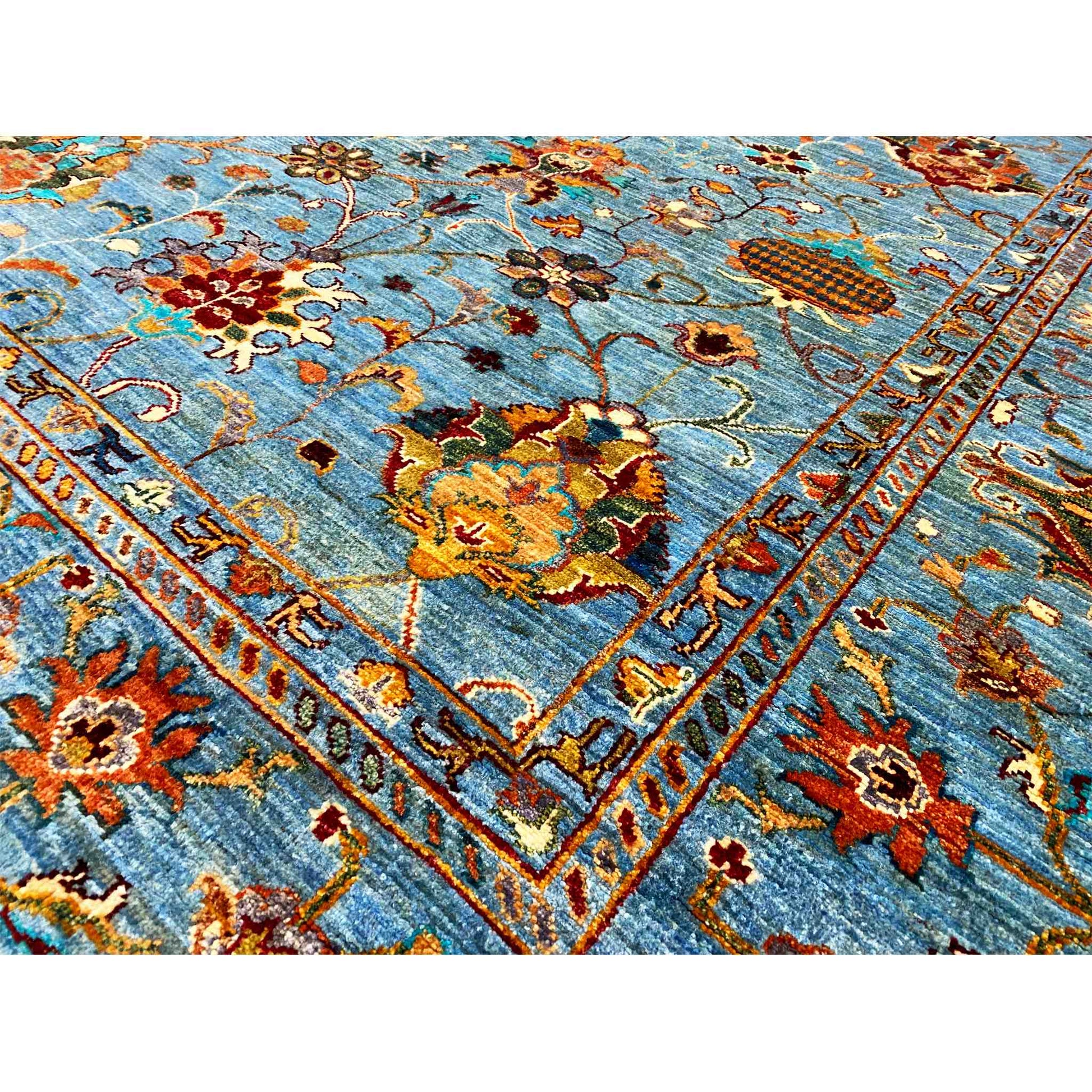 Afghanischer Ziegler Khorjin Teppich, 307x263cm - German Carpet Shop