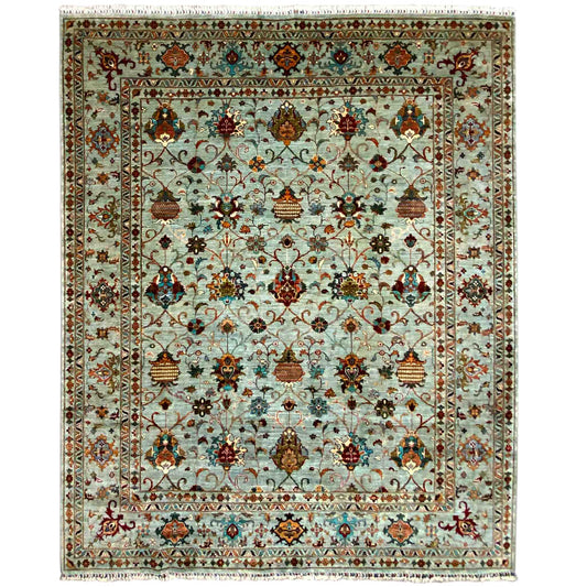  Afghanischer Ziegler Khorjin Teppich, 294x263 cm - Premium Afghanistan Ziegler Khorjin Teppiche from German Carpet Shop - Just €2550! Shop now at German Carpet Shop