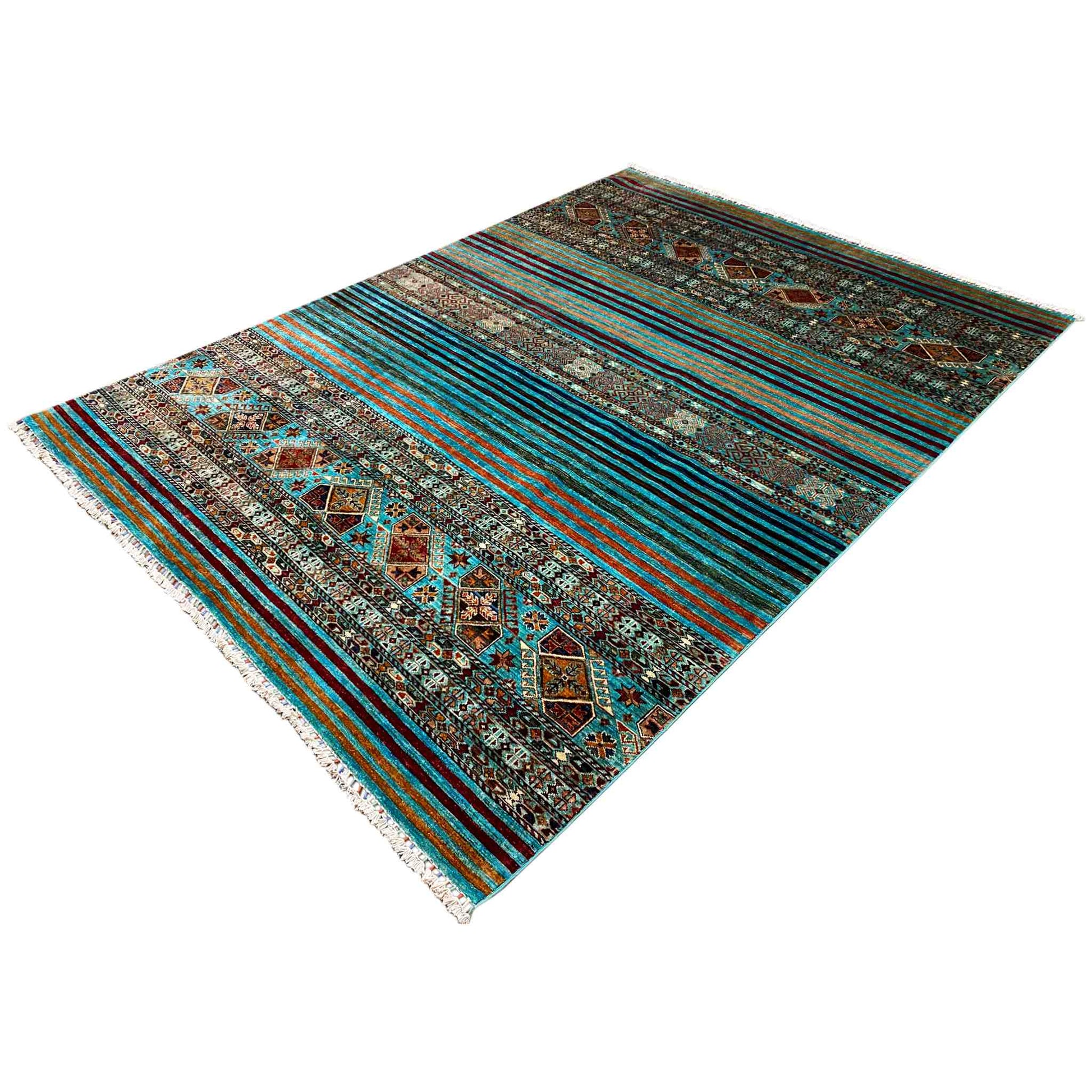  Afghanischer Ziegler Khorjin Teppich, 290x212 cm - Premium Afghanistan Ziegler Khorjin Teppiche from German Carpet Shop - Just €1990! Shop now at German Carpet Shop