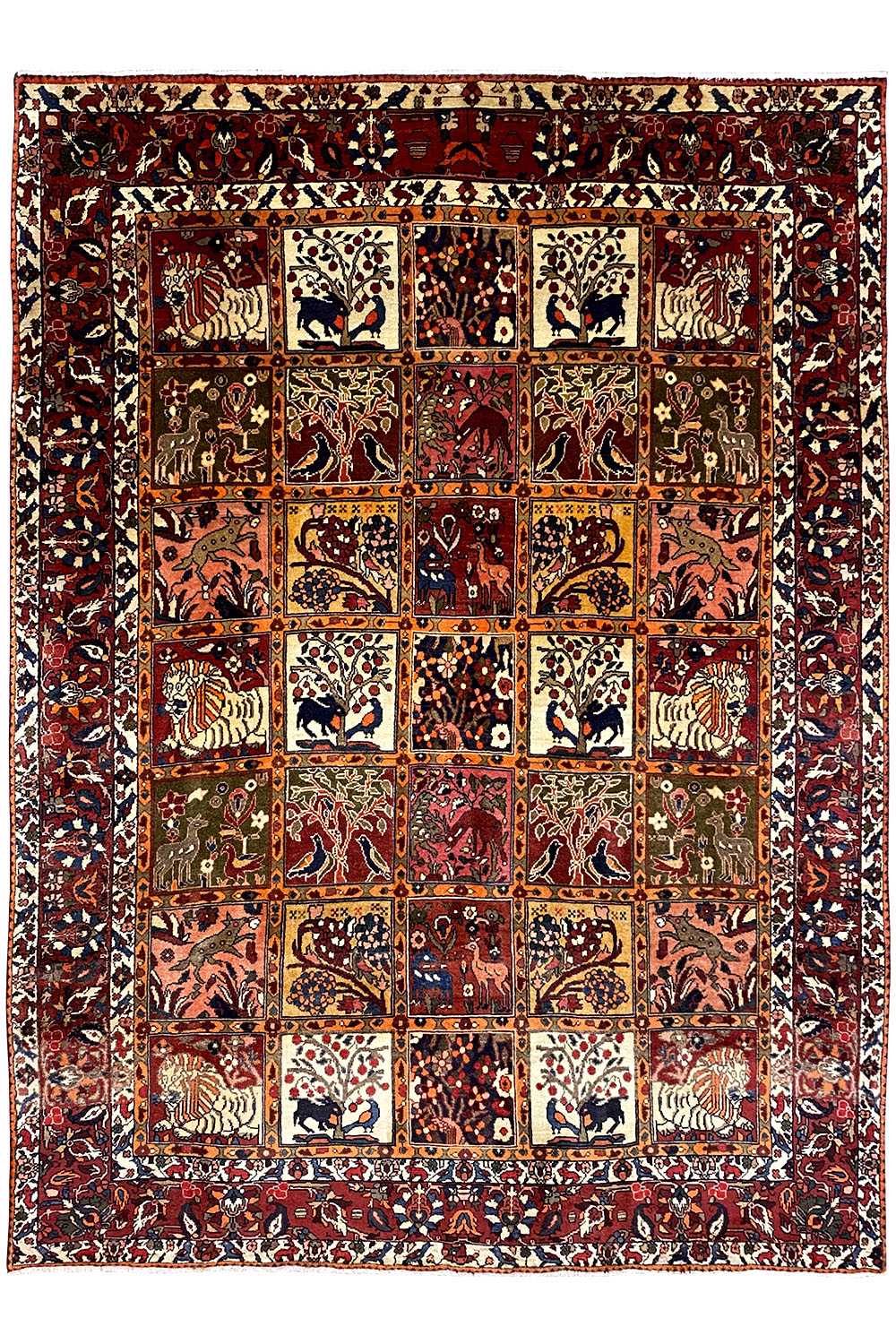  Bakhtiari Teppiche (277x210cm) - Premium Teppich from German Carpet Shop - Just €1490! Shop now at German Carpet Shop