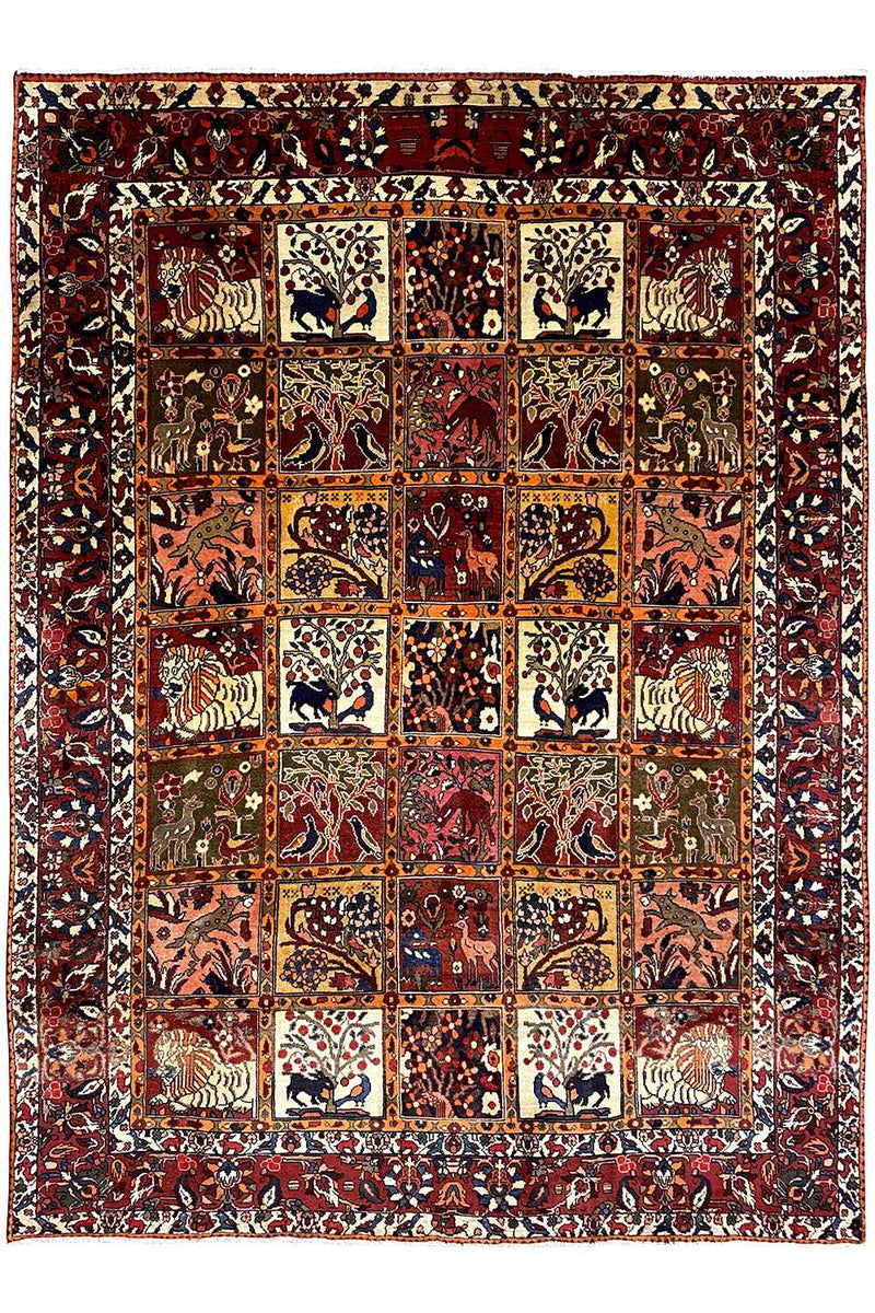 Bakhtiari carpets (277x210cm)