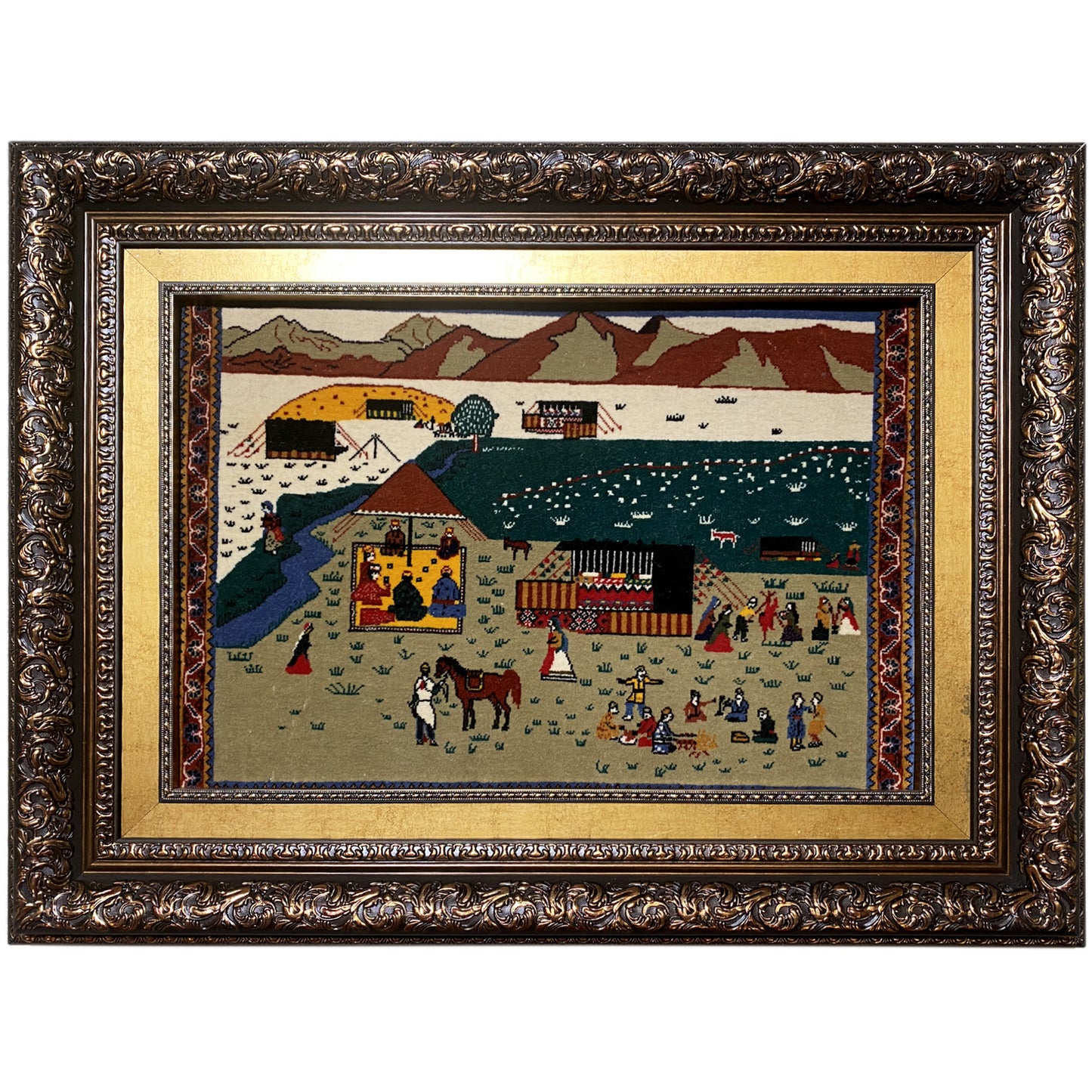 Picture carpet 56x47cm