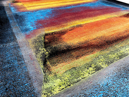 Designer Rug - 364x275 cm