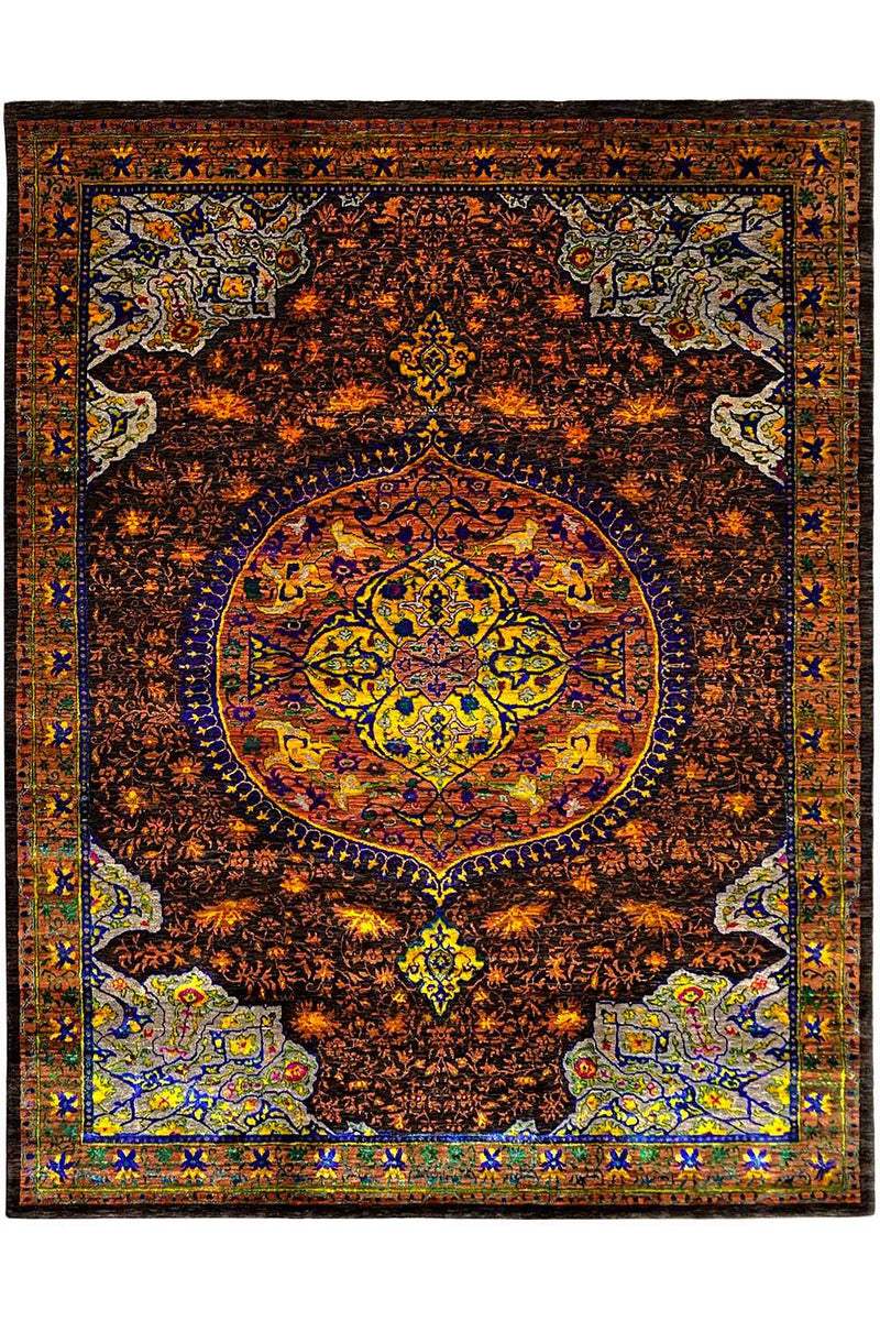 Tapis de créateur - Sari Silk Classic No.12 (304x239cm)