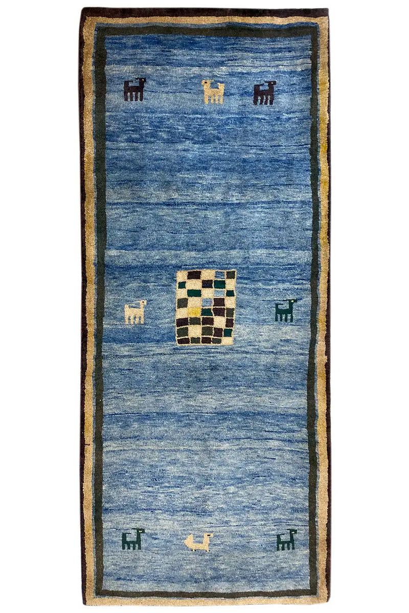 Gabbeh carpet (261x104cm)