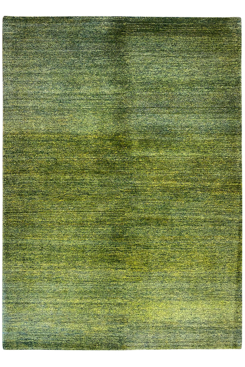 Tapis Gabbeh - Vert (245x174cm)