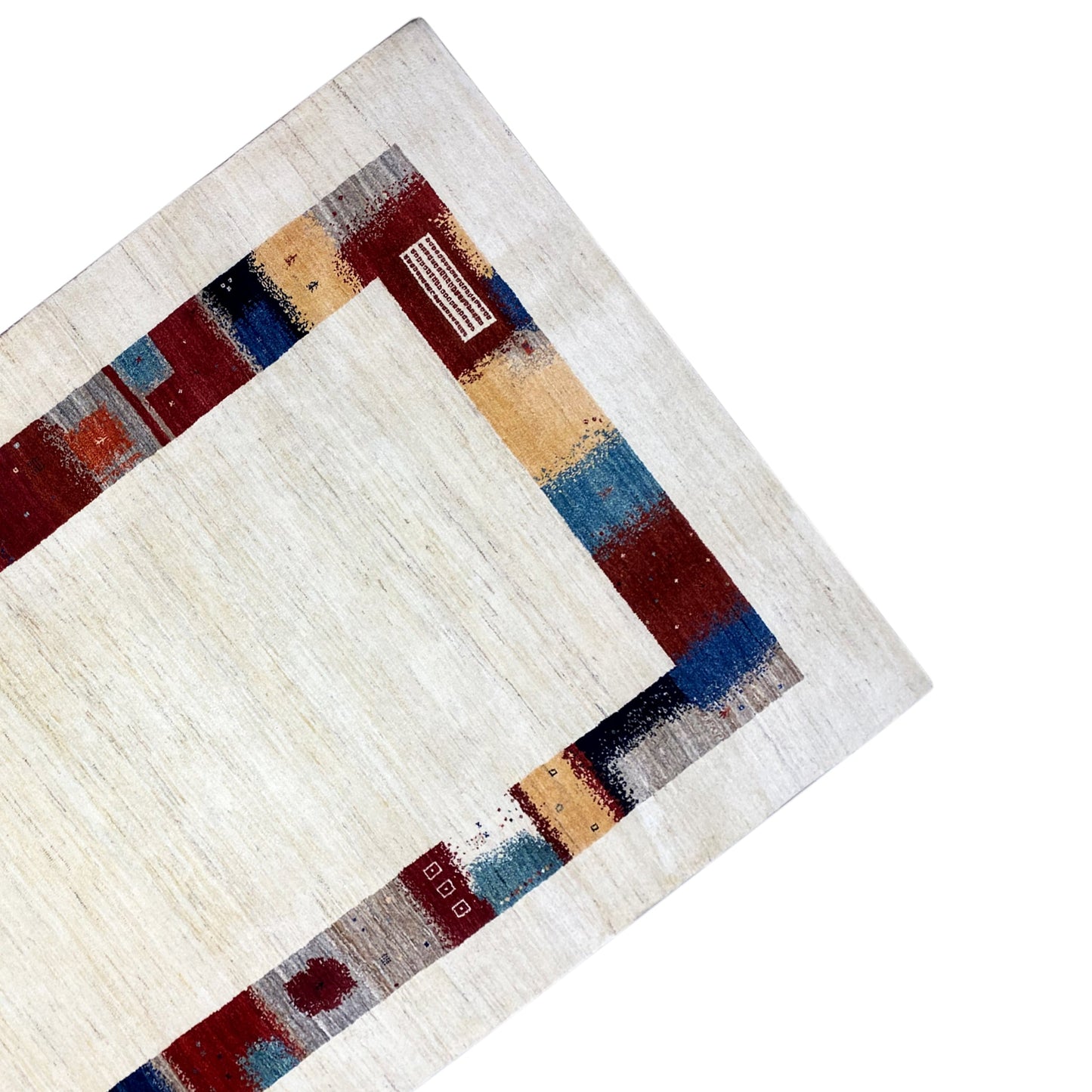 Handgeknüpfter Gabbeh Teppich 243x301 cm - German Carpet Shop