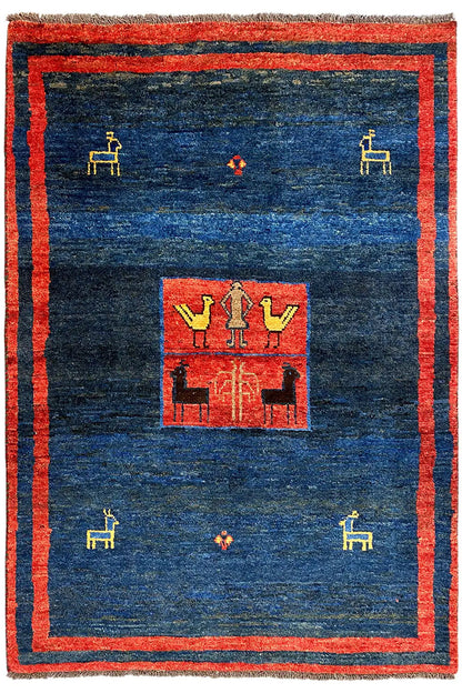 Gabbeh Teppich (164x119 cm) - German Carpet Shop