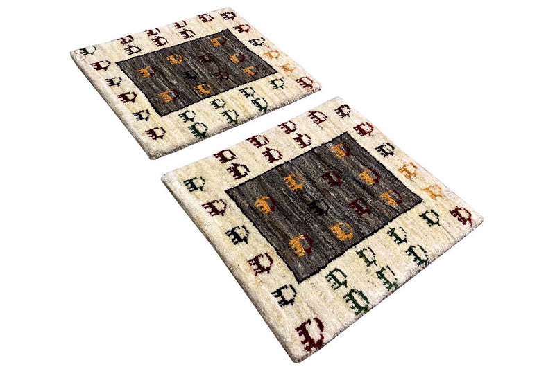 Gabbeh carpet (43x37cm)