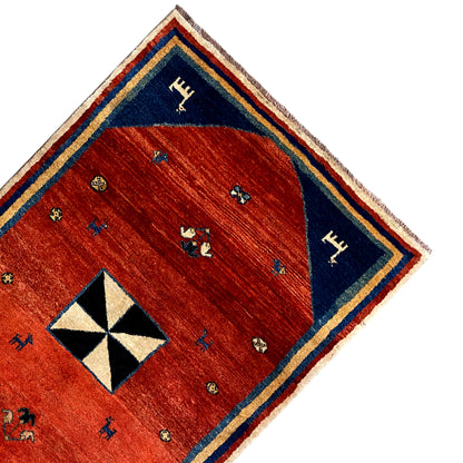 Gabbeh Carpet 188x116 cm