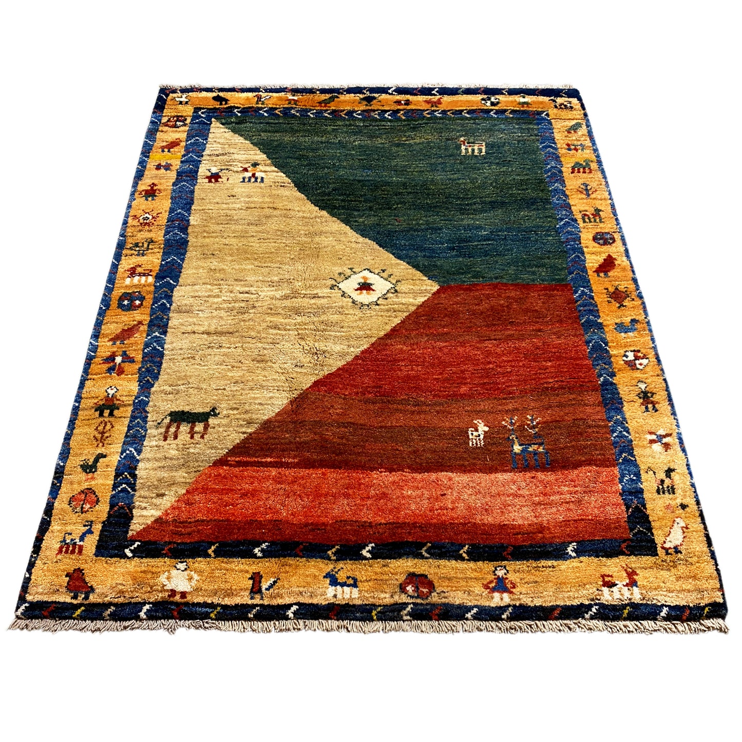 Gabbeh Carpet 175x142 cm