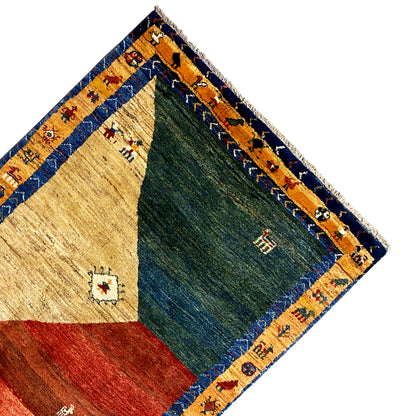 Gabbeh Carpet 175x142 cm