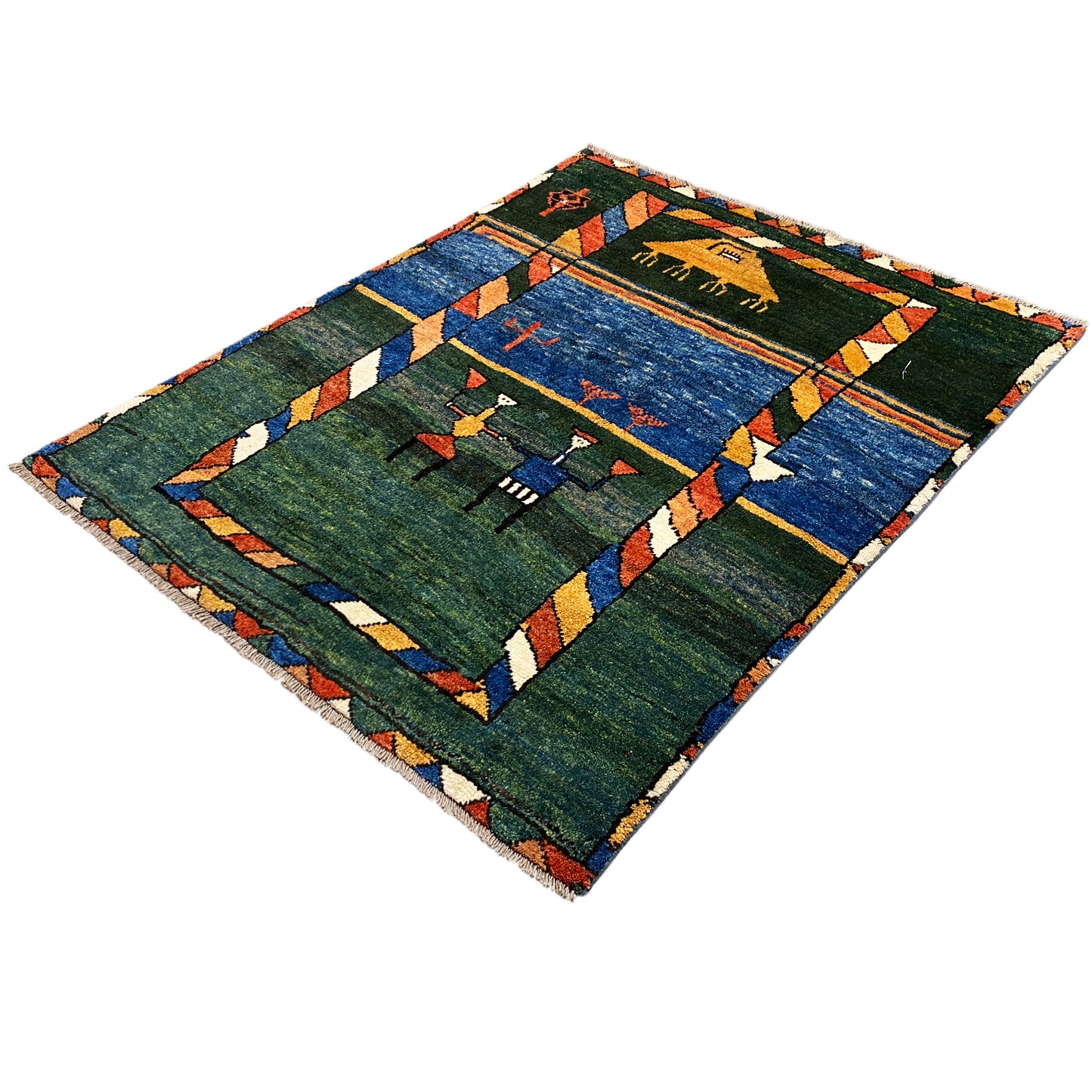 Gabbeh Carpet 170x140 cm