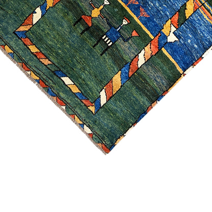 Gabbeh Carpet 170x140 cm