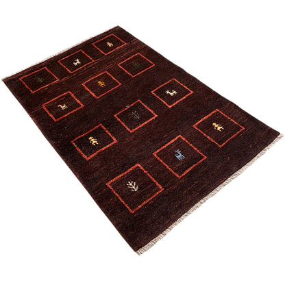 Gabbeh Carpet 147x99 cm
