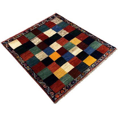 Gabbeh Carpet 127x114 cm