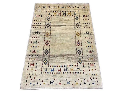 Gabbeh Teppich (129x90 cm) - German Carpet Shop