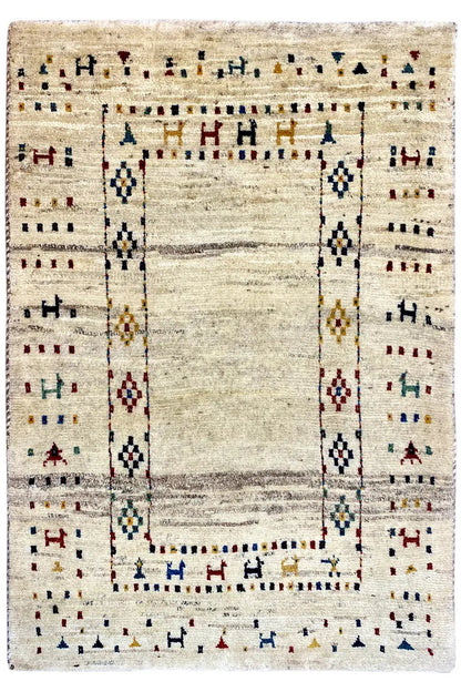 Gabbeh Teppich (129x90 cm) - German Carpet Shop