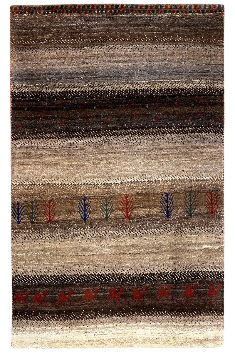 Gabbeh Teppich (193x117cm) - German Carpet Shop