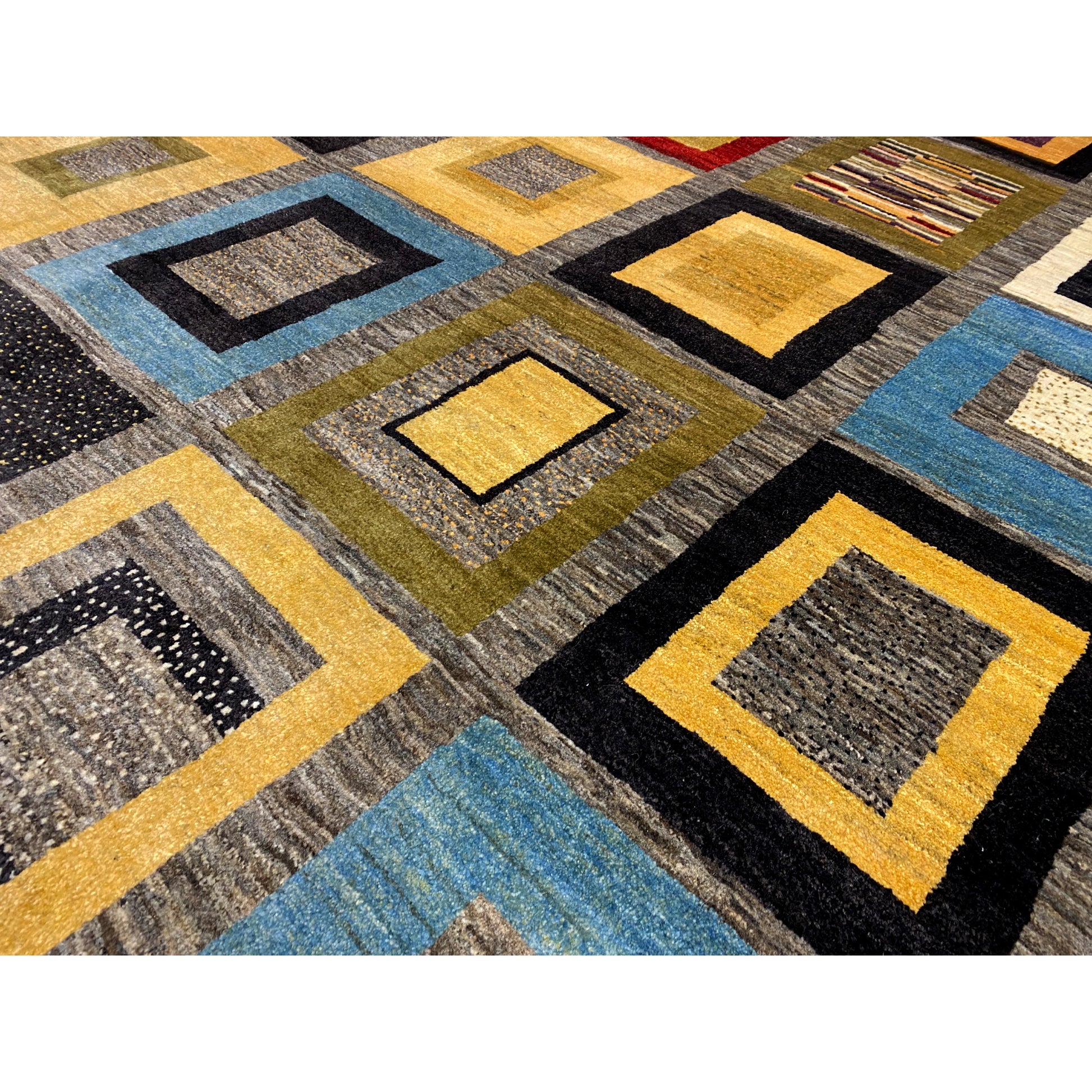 Gabbeh Teppich Bunt 235x169 cm - German Carpet Shop