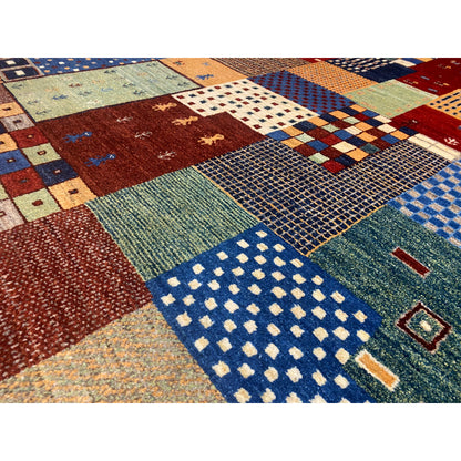 Gabbeh Teppich Bunt 239x165 cm - German Carpet Shop