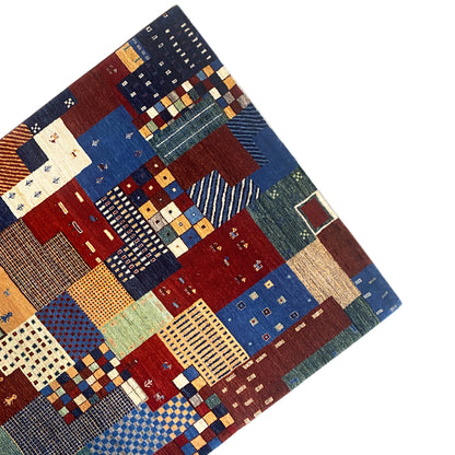 Gabbeh Teppich Bunt 239x165 cm - German Carpet Shop