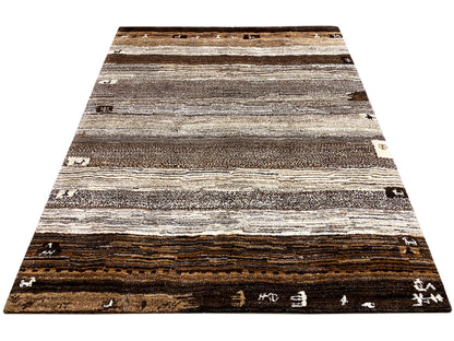 Gabbeh Rug 195x153 cm