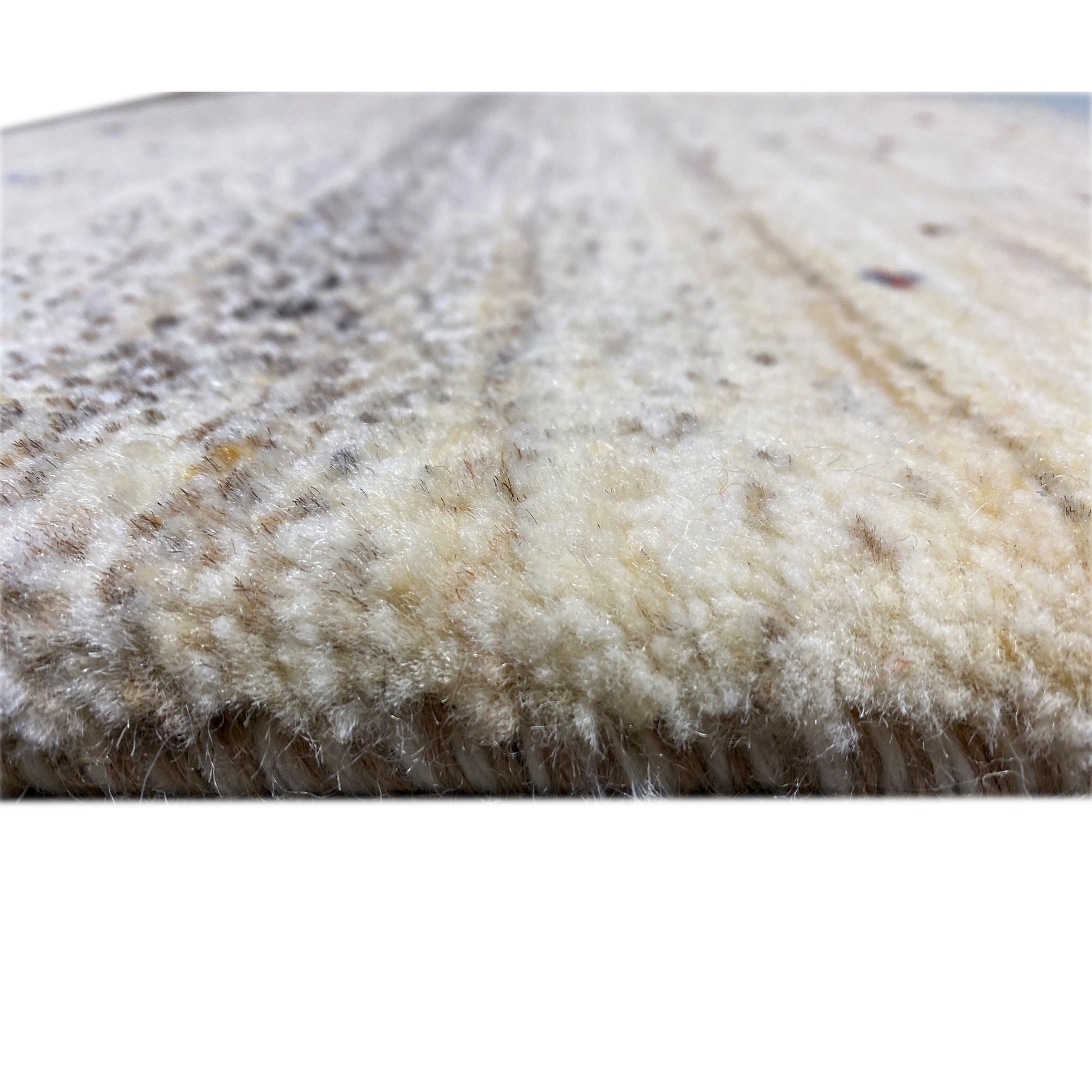 Gabbeh Exklusiver Teppich Blau/Grau 299x196 cm - German Carpet Shop