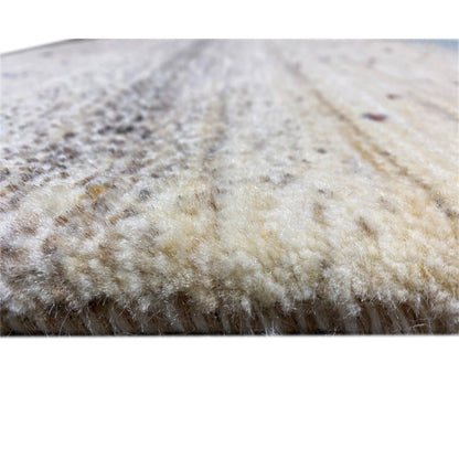 Gabbeh Exklusiver Teppich Blau/Grau 299x196 cm - German Carpet Shop