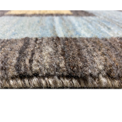 Gabbeh Exklusiver Teppich Bunt 294x199 cm - German Carpet Shop