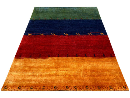 Gabbeh Rug 196x153 cm