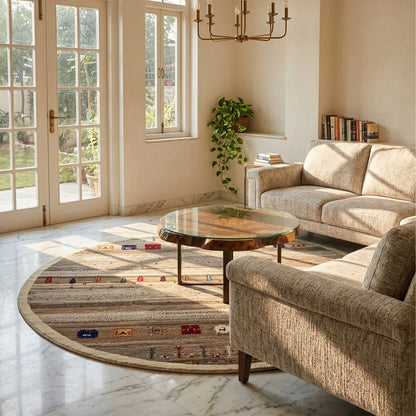 Gabbeh Rug - 230x226 cm