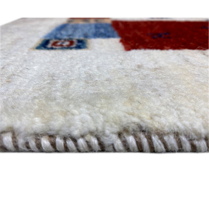 Mehrfarbiger Gabbeh Teppich 191x77 cm - German Carpet Shop