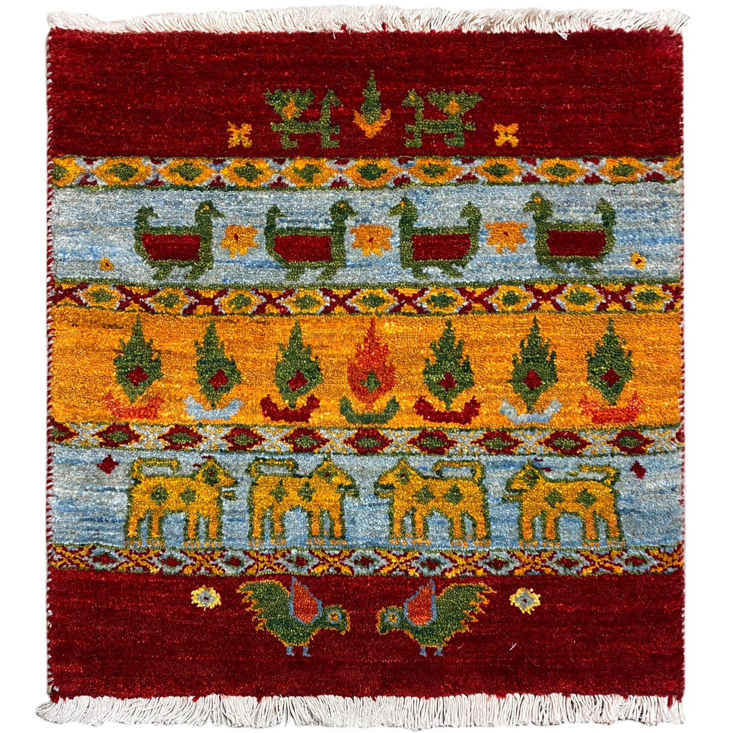 Gabbeh Lori (61x58cm) - German Carpet Shop