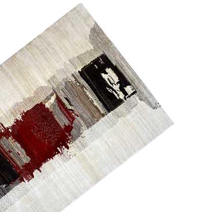 Gabbeh Exklusiver Teppich Rot 305x252 cm - German Carpet Shop