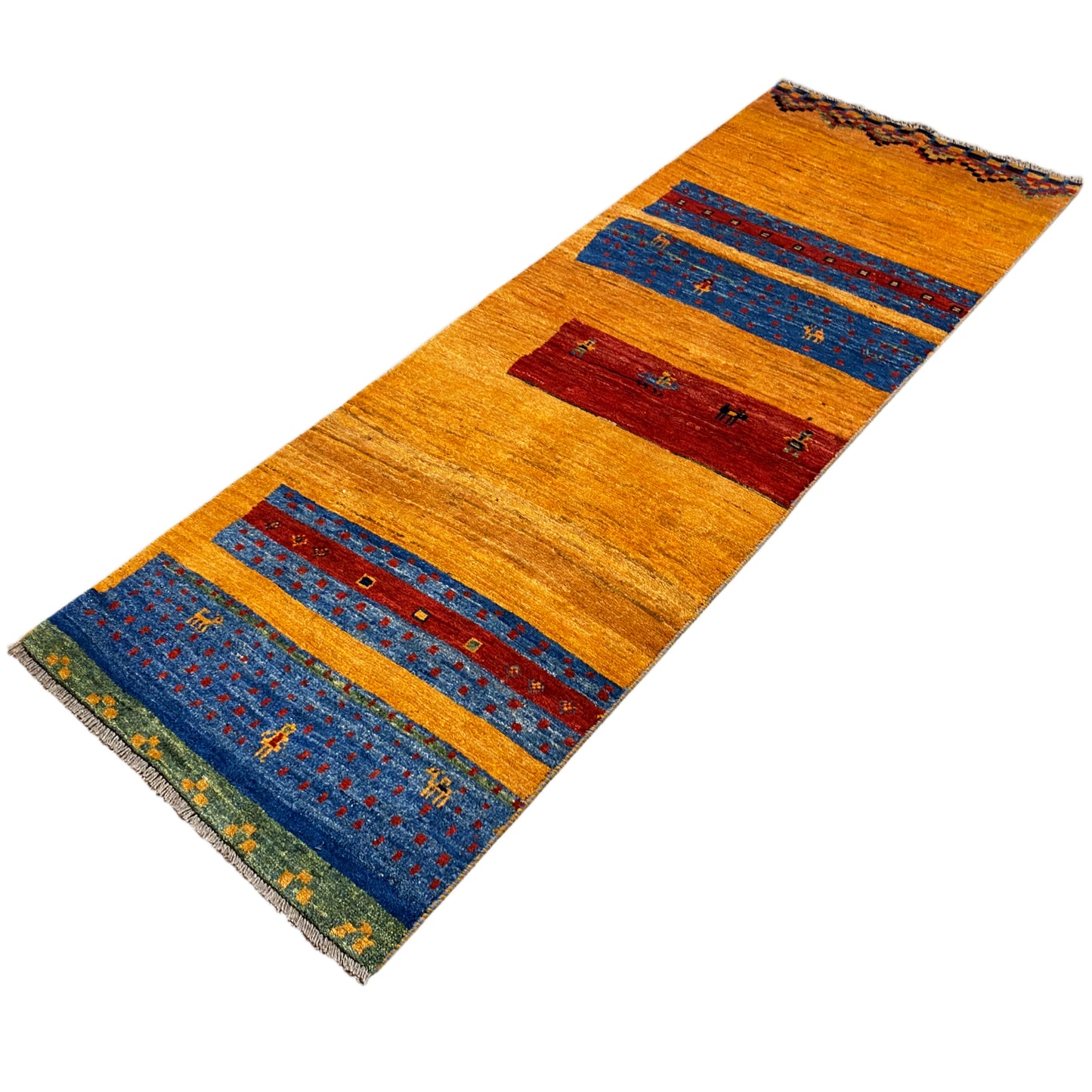 Gabbeh Carpet 220x77 cm