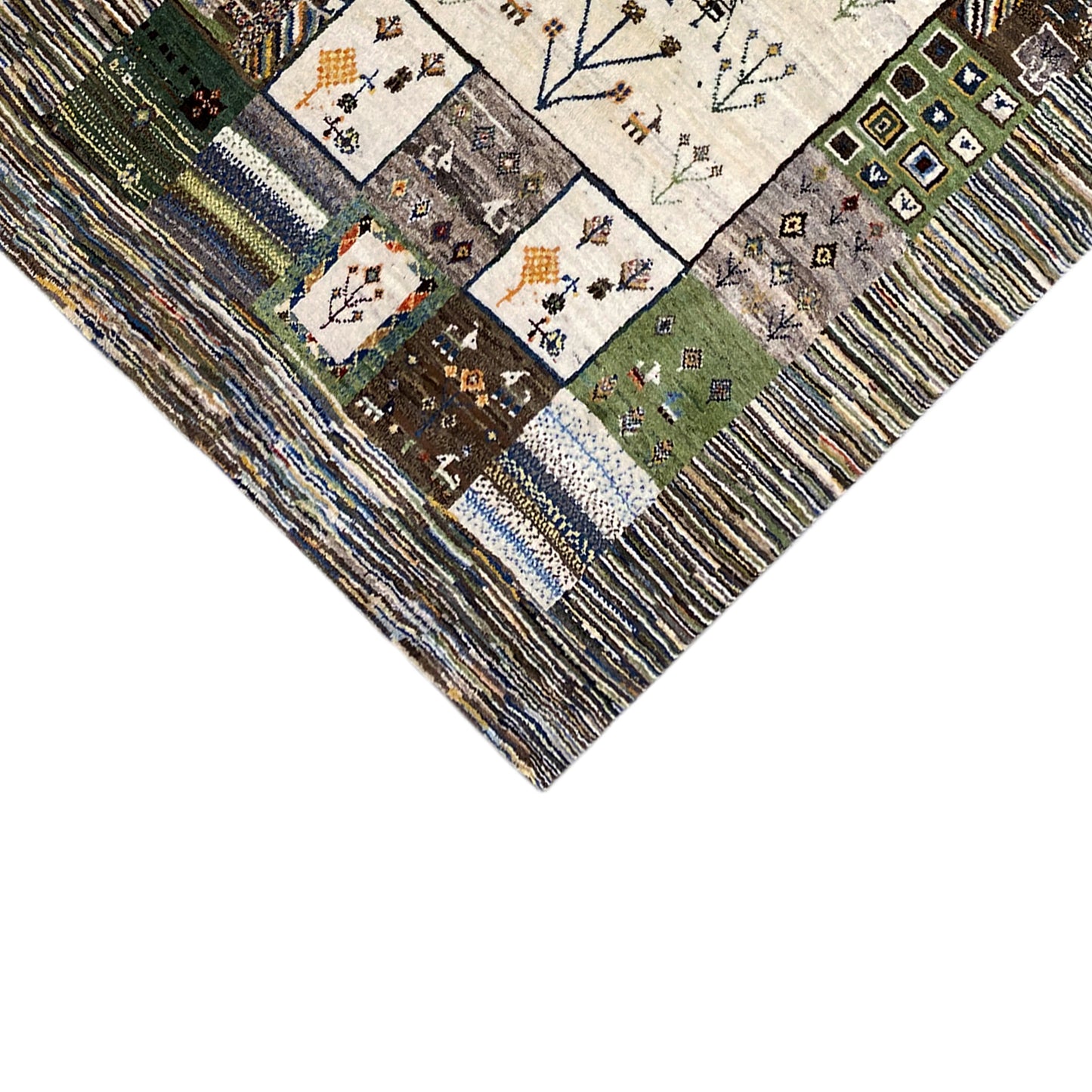 Gabbeh Carpet 210x153 cm