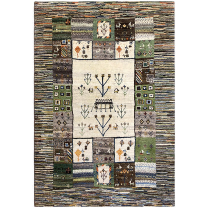 Gabbeh Carpet 210x153 cm