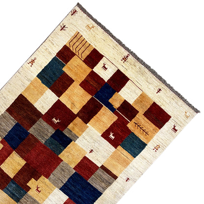 Gabbeh Carpet 229x163 cm