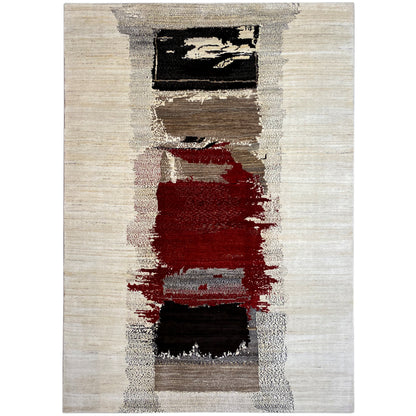 Gabbeh Exklusiver Teppich Rot 338x245 cm - German Carpet Shop