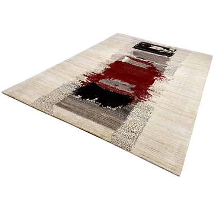 Gabbeh Exklusiver Teppich Rot 344x244 cm - German Carpet Shop