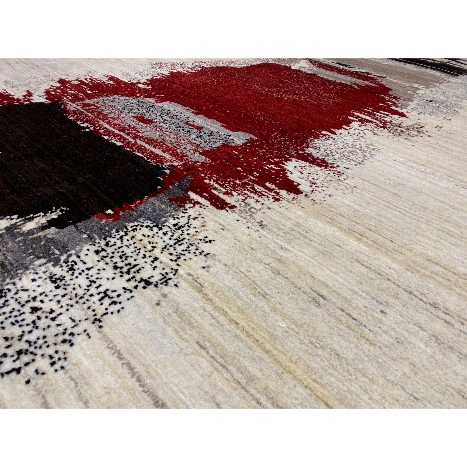 Gabbeh Exklusiver Teppich Rot 305x197 cm - German Carpet Shop