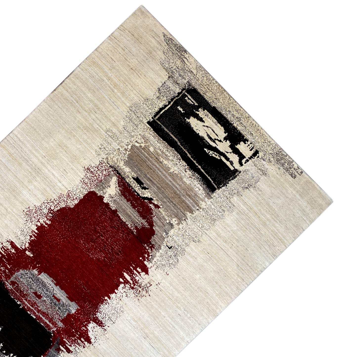 Gabbeh Exklusiver Teppich Rot 305x197 cm - German Carpet Shop