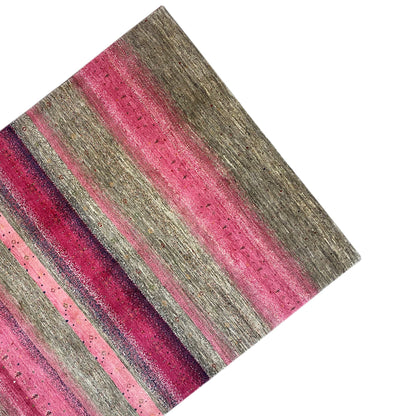 Gabbeh Exklusiver Teppich Rosa 288x247 cm - German Carpet Shop
