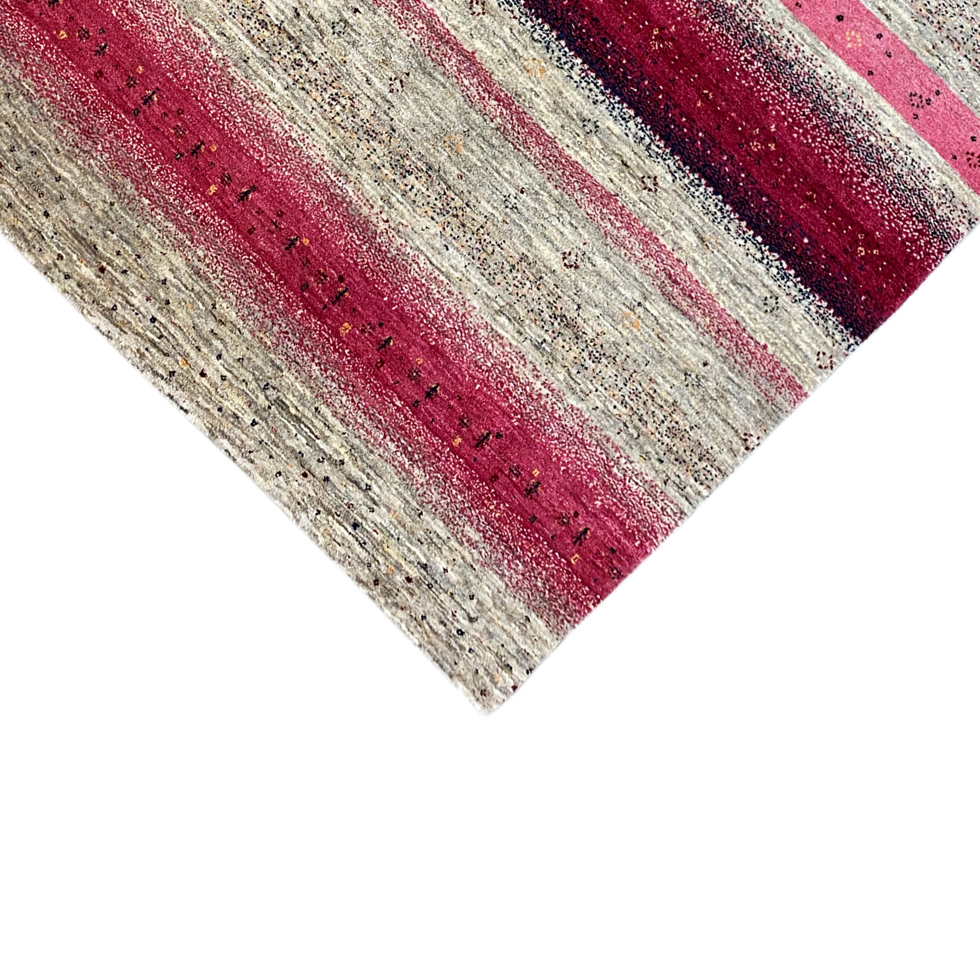 Persischer Gabbeh Teppich Grau