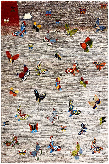 Gabbeh - Lori Teppich (180x240 cm / 6x8 ft) - German Carpet Shop