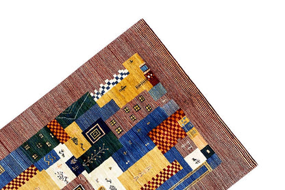 Gabbeh - Lori Teppich (180x240 cm / 6x8 ft) - German Carpet Shop